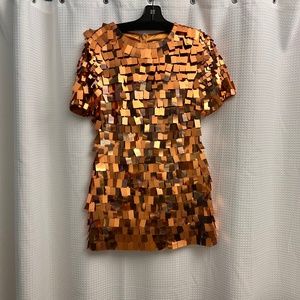 Jonathan Simkhai Vivienne Embroidered Sequin Mini Dress